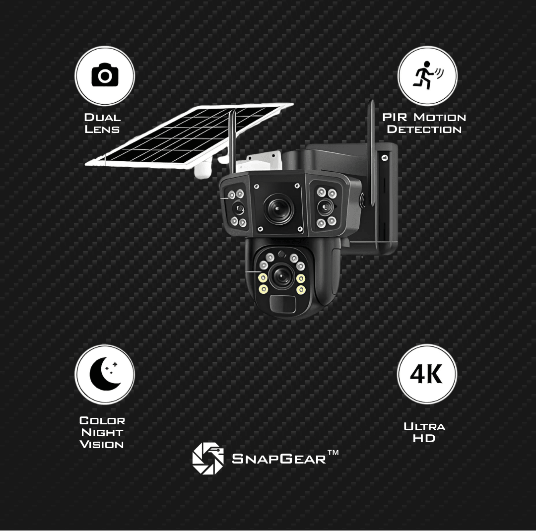 Snapgear Sentinel™ - Solar Security Camera - Snapgear