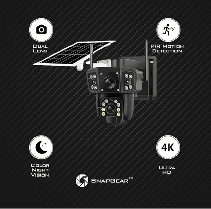 Snapgear Sentinel™ - Solar Security Camera - Snapgear