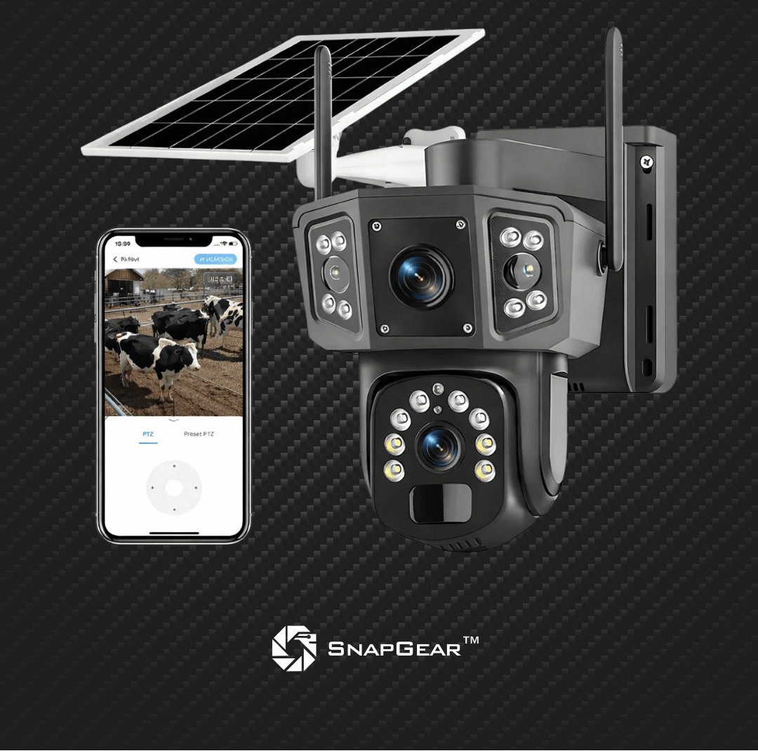 Snapgear Sentinel™ - Solar Security Camera - Snapgear